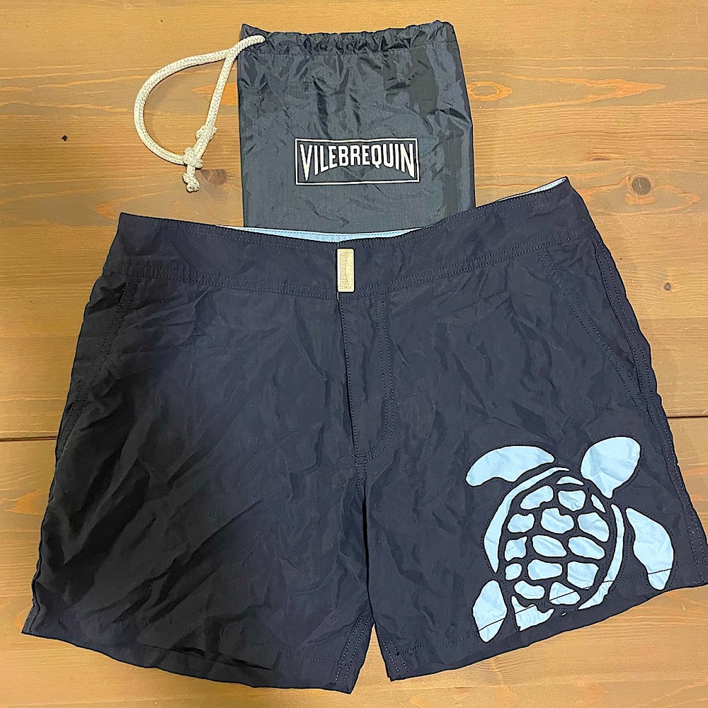 NWOT Vilebrequin blue swim shorts w/o the bag